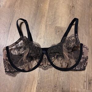 Soma Tattoo Embroidered Perfect Coverage Bra 40C